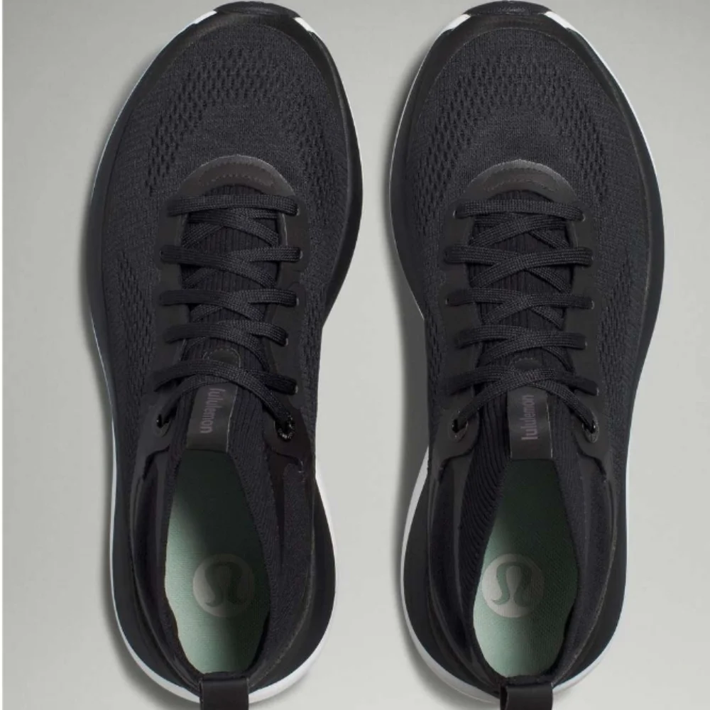 Lululemon Chargefeel Mid Womens Workout Shoe In Black/Anchor/White Size 9.5 - Picture 5 of 17